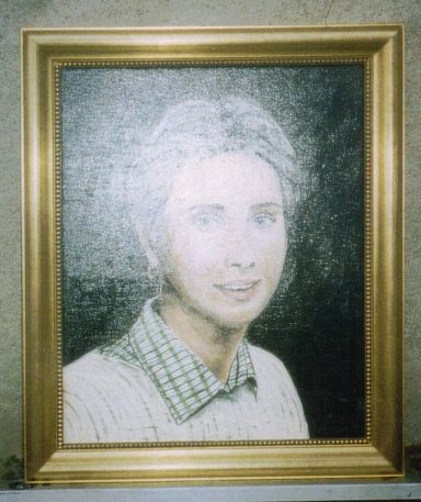 "Porträt" Öl auf Leinwand