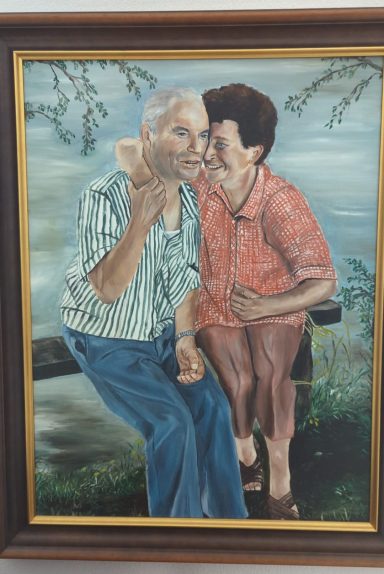 "Portrait" Öl auf Leinwand