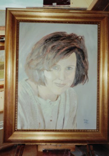 "Portrait" Öl auf Leinwand